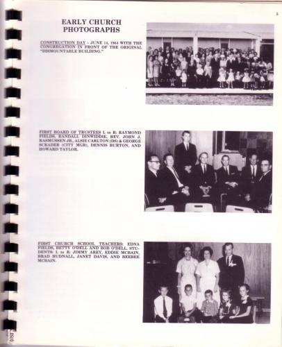 1989 St Marks UMC 25th Anniversary